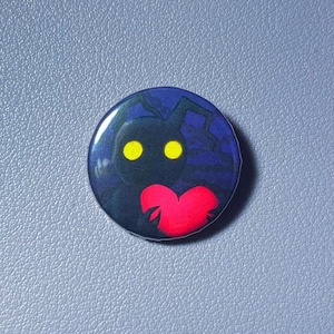 Heartless Shadow Kingdom Hearts Pinback Button