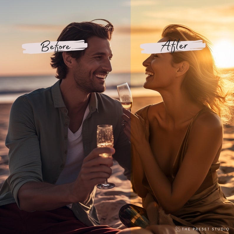 GOLDEN HOUR Lightroom Presets, Mobile LIGHTROOM Presets, warm preset, Instagram Filter, lightroom mobile preset, Desktop Preset