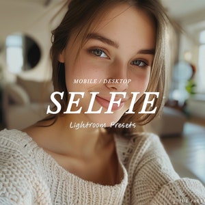 SELFIE Lightroom Presets, Portrait Presets, Lifestyle, Helle Presets, Instagram Presets, Blogger Presets, Mobile Filter, Natürlich Filter