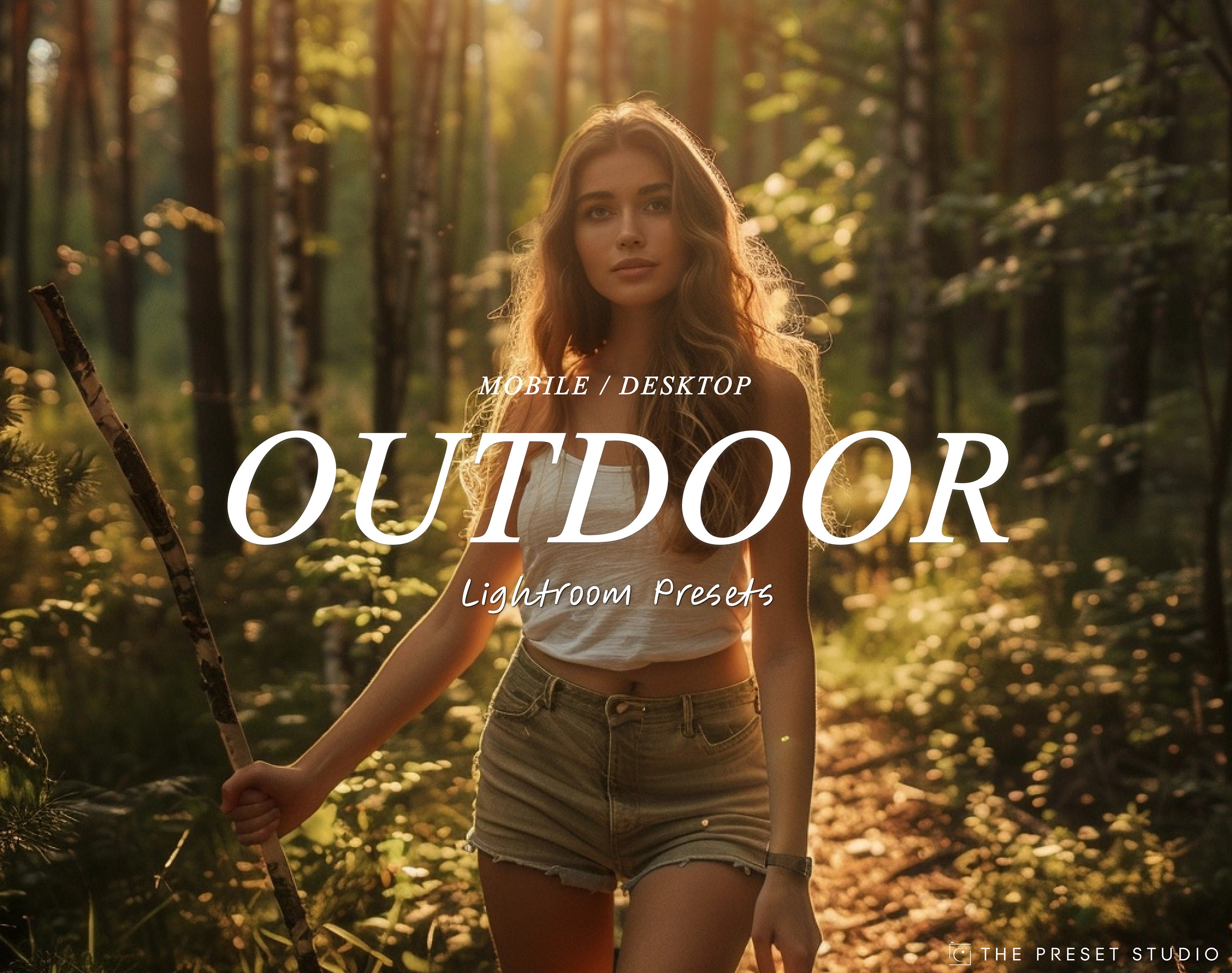 OUTDOOR Presets, Mobile and Desktop,  Lightroom Preset Bundle for Instagram, Green, Warm, Earthy, Rustic Filter, Nature Presets, Best Deal