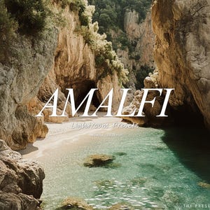 AMALFI Lightroom Presets, Beach Presets, Lifestyle, Natural Instagram Filter Warm Influencer Presets, Aesthetic Summer Travel Mobile Presets