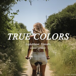 TRUE COLORS Lightroom Presets, Lifestyle Colorful preset for instagram, Best Natural Photo Filter, Natural filter, vibrant presets