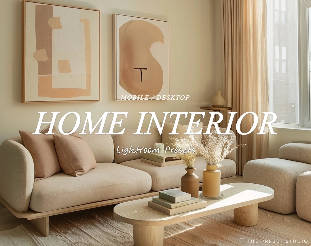 HOME INTERIOR Lightroom Presets, Interior Presets, Minimal Presets ...