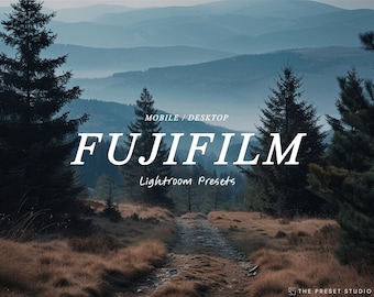 FUJIFILM Lightroom Presets, film preset, analog preset, instagram presets, travel presets, polaroid preset, fujifilm filter, vintage filter