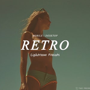 RETRO Lightroom Presets, vintage presets, Influencer Presets Vintage Analog Presets 70s Travel Instagram filter Retro preset, retro filters