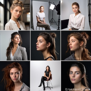 PORTRAIT Lightroom Presets, Perfect Skin, Glow Presets, Studio Presets, Lightroom Mobile Presets, Instagram filter, Beauty Presets