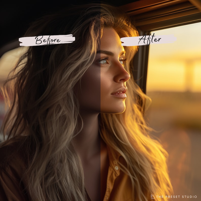 GOLDEN HOUR Lightroom Presets, Mobile LIGHTROOM Presets, warm preset, Instagram Filter, lightroom mobile preset, Desktop Preset