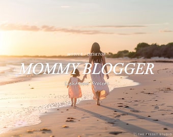 MOMMY BLOGGER-voorinstellingen, familie lightroom-filter, licht en luchtig, boho mobiel en desktop, warme, gezellige filters, mom blogger