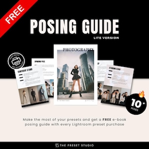 Posing Guide, Free Guide, Free Posing Ideas and Tips