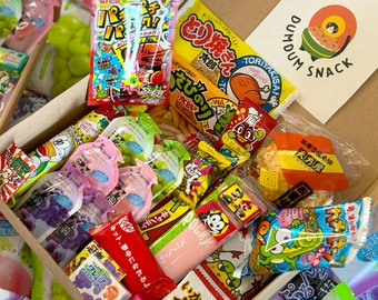 Dum Dum 30 Stück Konjac Jelly Japanische Snackbox, asiatischer Snack, Geschenkset, süßer und herzhafter Snack