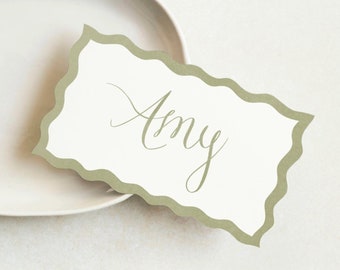 Wriggly Place Cards