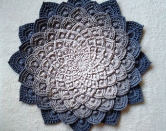 Asteria Flower Crochet Pattern - Beginner Friendly, Digital Download, Handmade Project