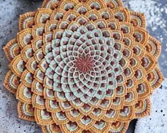 Asteria Flower Crochet Pattern - Beginner Friendly, Digital Download, Handmade Project