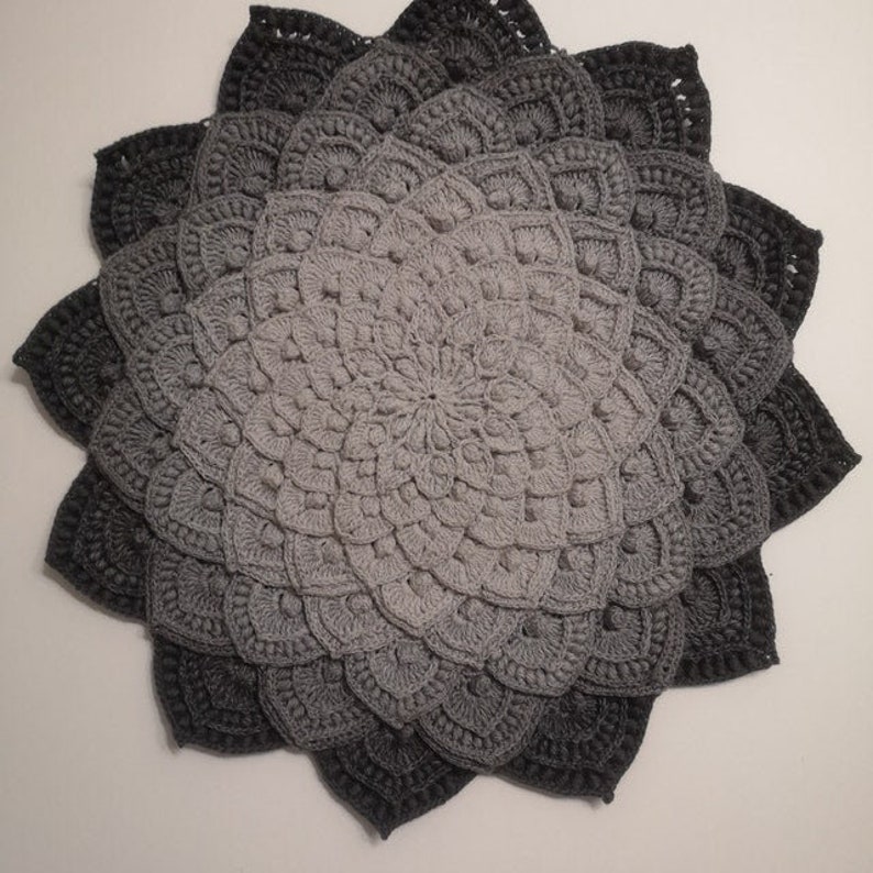 Asteria Flower Crochet Pattern Beginner Friendly, Digital Download, Handmade Project image 5