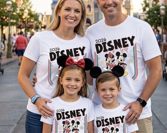 Custom Disney Shirts 2026, Matching Disney Vacation Shirts, Custom Disney World Family Tee, Disneyland Shirt