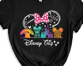 Disney Shirt, Matching Family Disney Vacation Shirts, 2026 Disney Trip Tee, Disney Tshirt, Custom Disney  Family Vacation 2026,