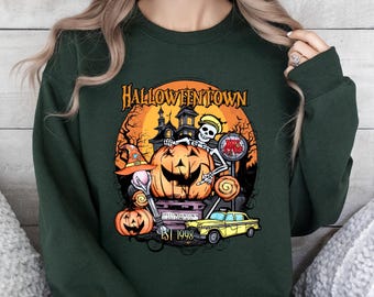 Halloweentown Est 1998 Sweatshirt, Halloweentown University, Retro Halloweentown Sweatshirt, Fall Sweatshirt, Halloween Sweatshirt