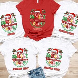 Family Christmas 2024 Shirt,Family Christmas Shirts, Christmas Group Shirt, Christmas Pajamas, Christmas Gifts, Family Custom Christmas Tee