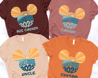 Disney Cruise 2025 Shirt, Disney Cruise Group Shirt, Family Curise,  Family Matching Cruise Shirt, Disney Cruise Tee, Cruise Disney Shirt