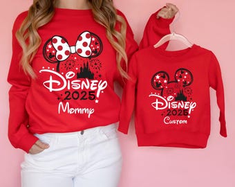 Disney 2025 Shirt, Matching Family Disney Vacation Shirts, 2025 Disney Trip Tee, Disney Tshirt, Custom Disney  Family Vacation 2025,