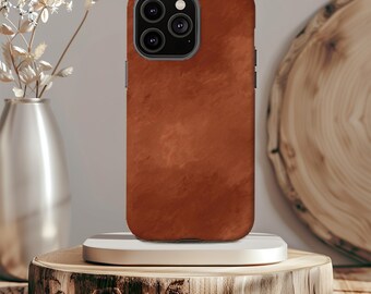SIENNA BROWN iPhone Case 18 17 16 15 14 13 12 11 X Pro Plus Mini Tough Phone Case Cute Stylish Beautiful Case Protective Gift for Her Case
