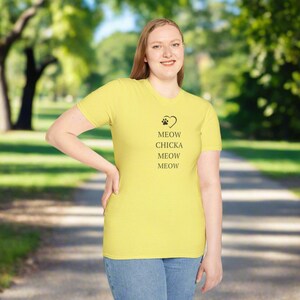 Meow Chicka Meow Meow Unisex Softstyle T-Shirt