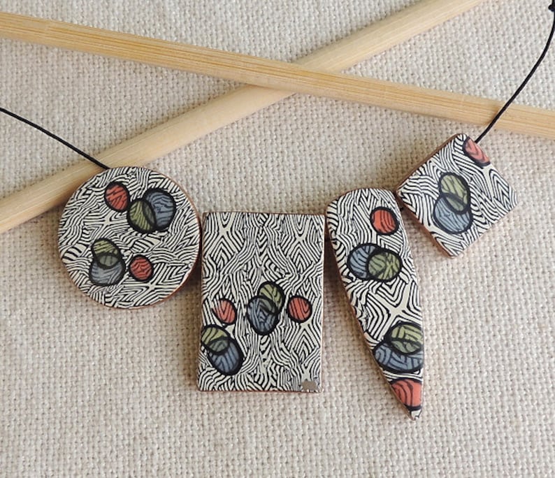 Specialty Polymer Clay Jewelry Set