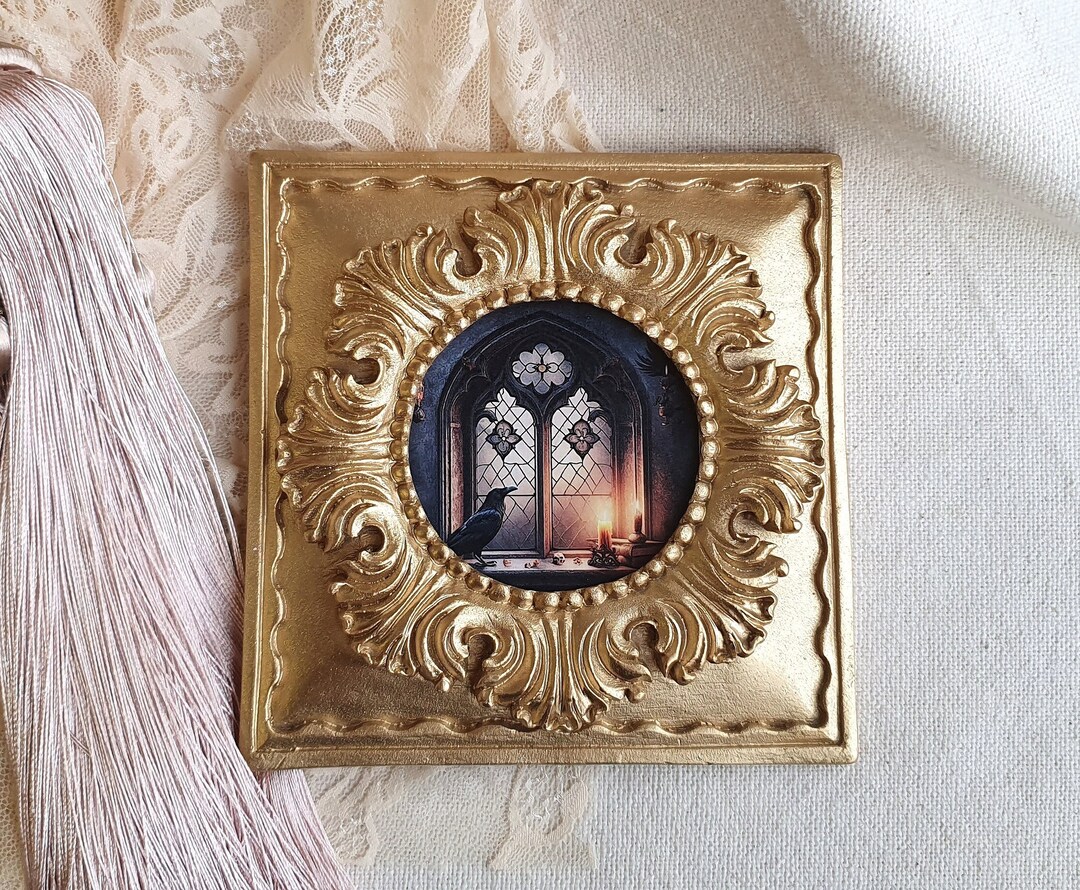 Small Decorated Frame Oddities small Vintage Wall Decoration Small Wall