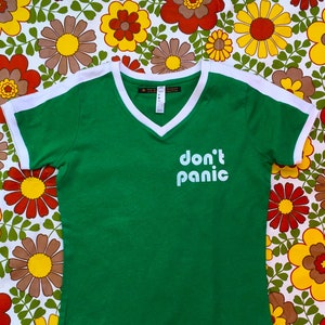 Don't Panic - Ladies Tee (Plus)