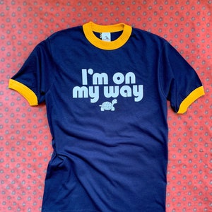 I'm On My Way Ringer Tee - Unisex