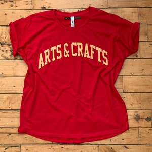 Arts & Crafts Ladies Tee image 3