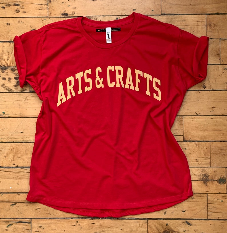 Arts & Crafts Ladies Tee image 3