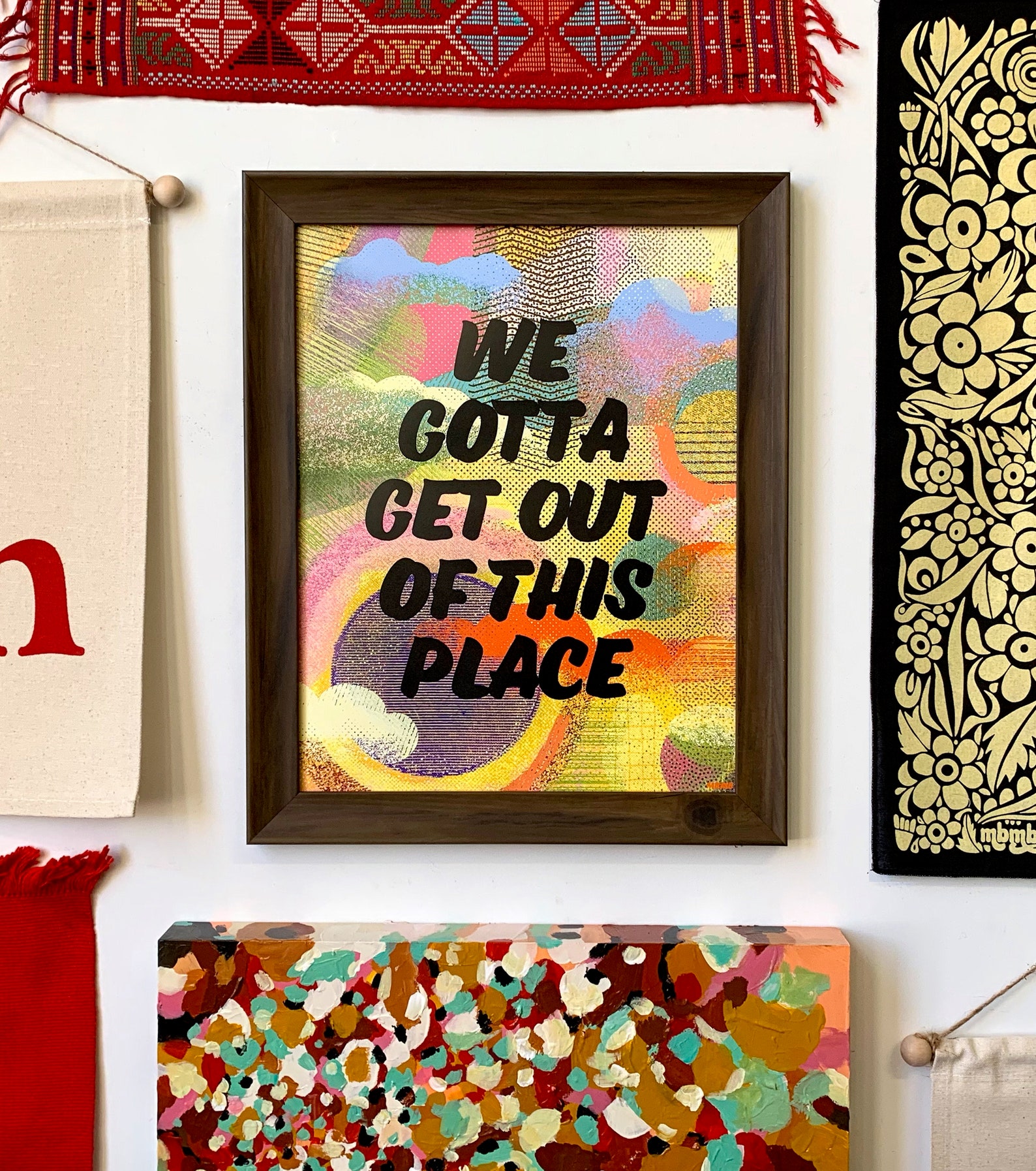 We Gotta Get Out of This Place11 X 14 Print Etsy New Zealand