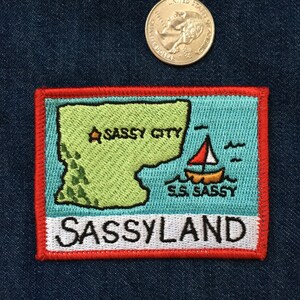 Sassyland Iron on Patch image 3