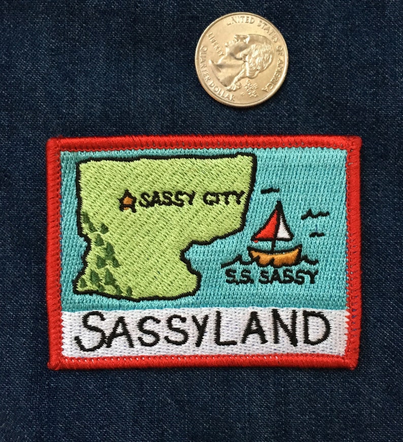 Sassyland Iron on Patch image 3