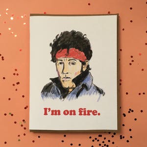 Sono in fiamme - Bruce Springsteen Valentine