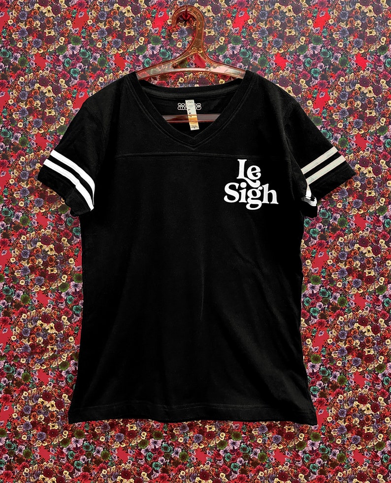 Le Sigh Ladies Retro Tee image 1