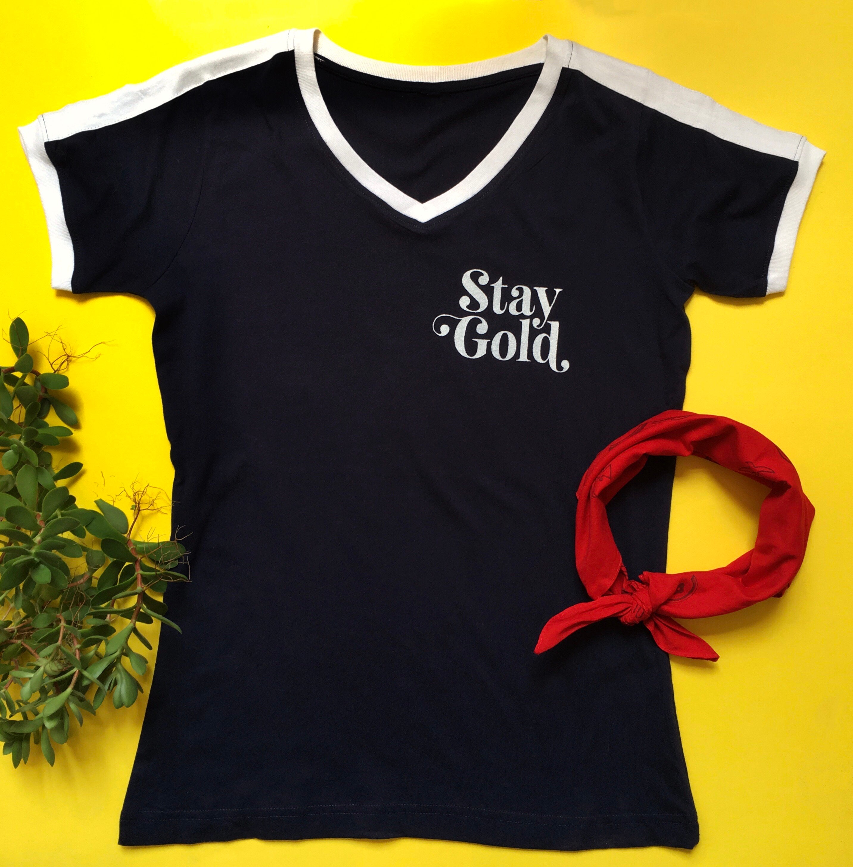 Stay Gold Tee - Ladies