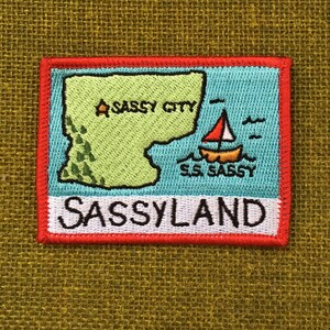 Sassyland Iron on Patch image 2