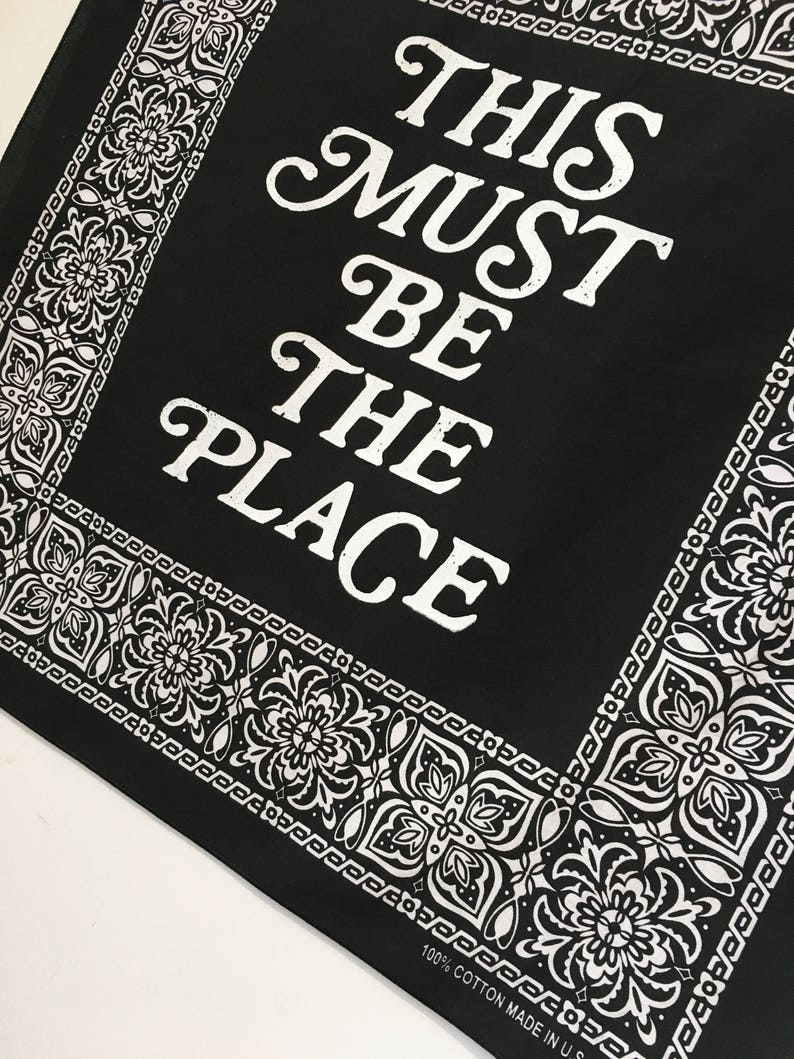 This Must be the Place Bandana image 2