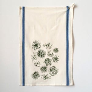 Luftpflanzen Muster Handtuch Bild 2