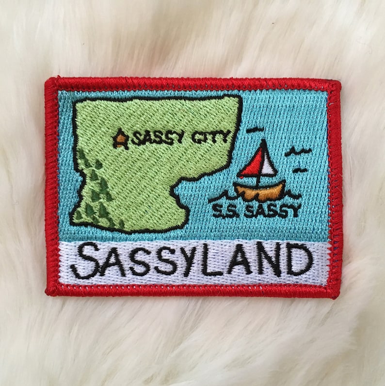 Sassyland Iron on Patch image 1