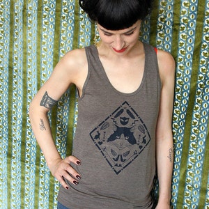 Cat Scout Tank-Heather Brown