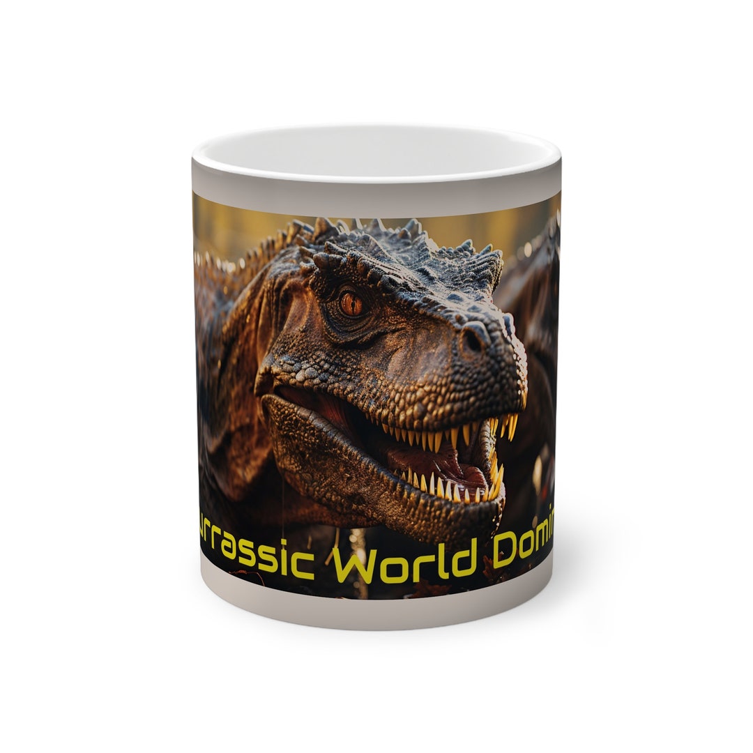 Color-changing Jurassic World Dominion Mug , 11oz - Etsy
