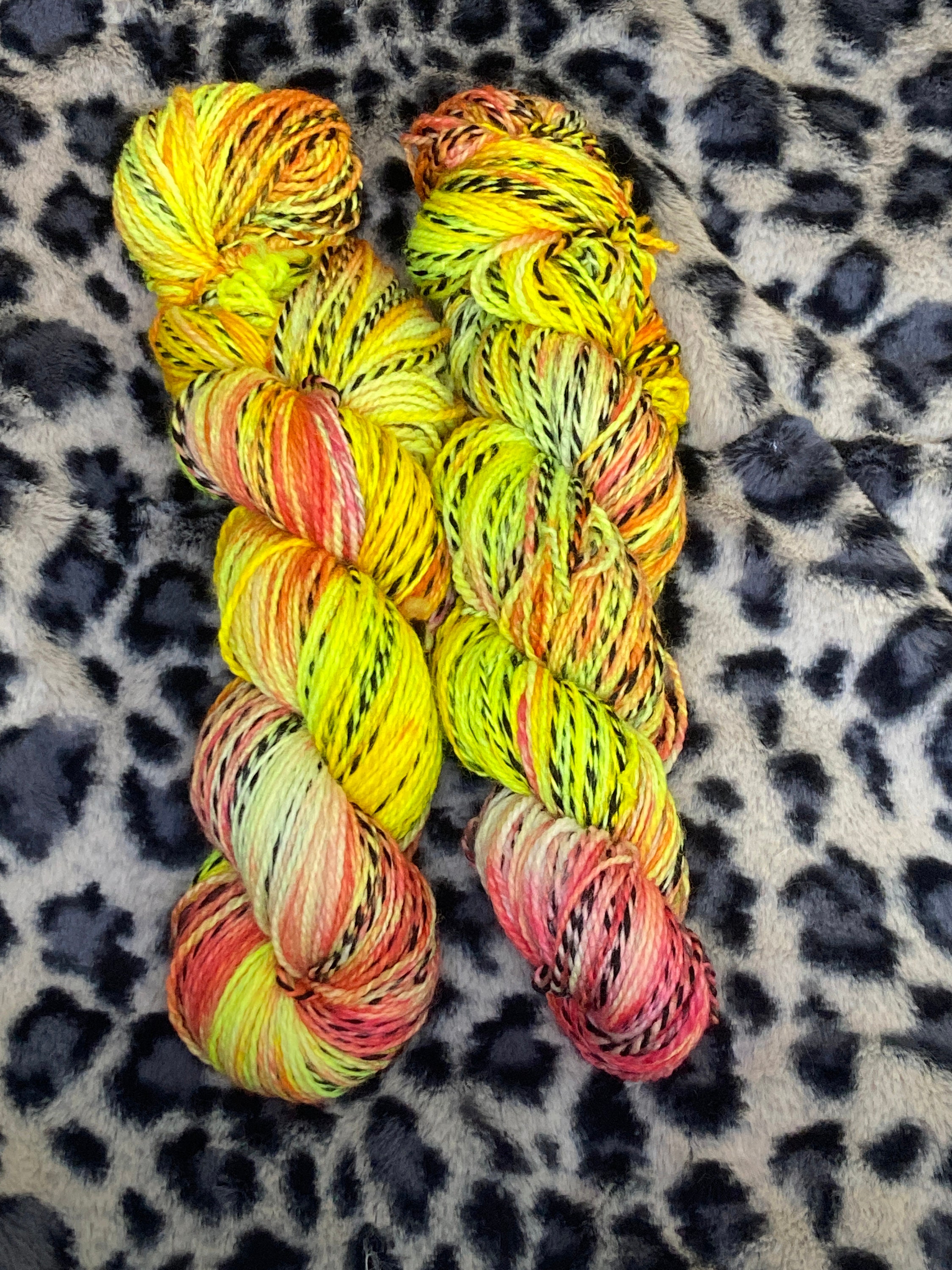 Hand Dyed Yarn Sock Yarn Zebra Yarn Superwash Yarn Etsy