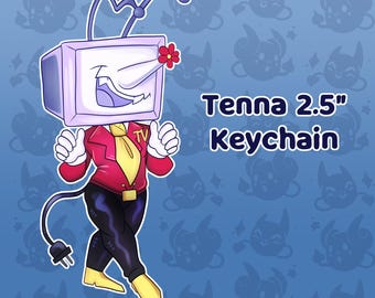 Mr. Ant Tenna 2.5" Keychain