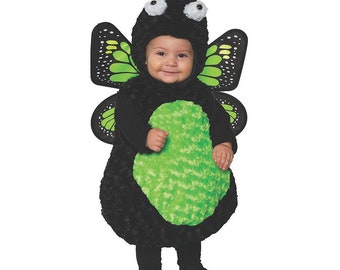 Butterfly Baby Kids Unisex Plush Costume Small