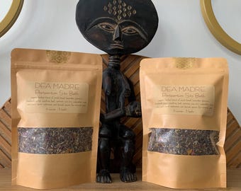 DEA MADRE Postpartum Herbal Sitz Bath  Herbal Bath Blend 3 baths/6 ounces postpartum care organic herbs