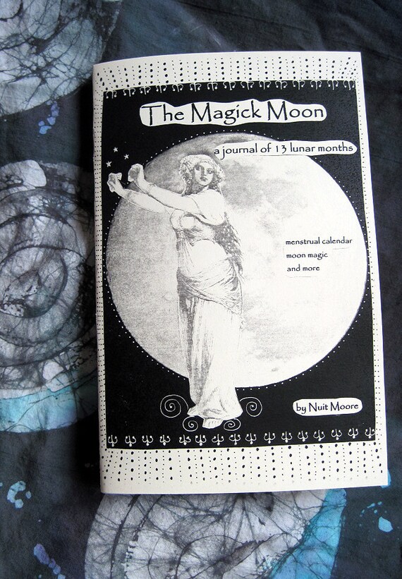 THE MAGICK MOON Lunar JournalMoon SCARLET BABALON Oil 1.5 or 2 dram