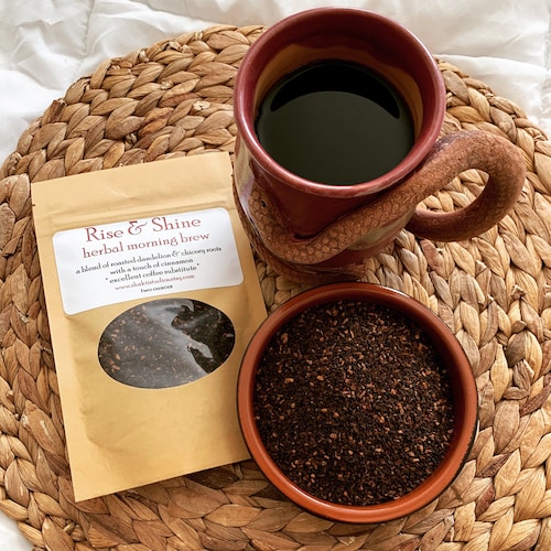 RISE & SHINE Herbal Coffee Substitute Blend Two or Four Ounces Etsy